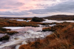 Connemara Lake at Sunset